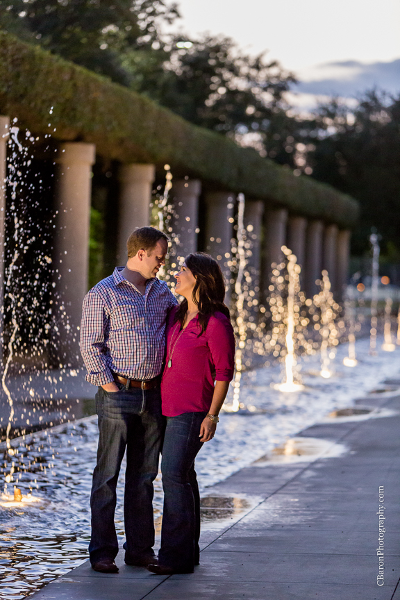 2014; C. Baron Photography; Cowboy boots; Engagement; February; Foutain; Houston Wedding Photographer; Museum District; Winter; 