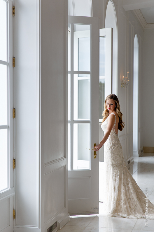 C. Baron Photography, Houston Wedding Photographer, Chateau Cocomar, elegant, classic, ballroom, chandelier, fireplace, fall, statue