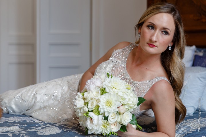 C. Baron Photography, Houston Wedding Photographer, Chateau Cocomar, elegant, classic, ballroom, chandelier, fireplace, fall, statue