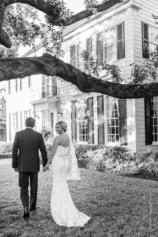 C. Baron Photography, backyard, Beaumont Wedding Photographer, Calder Place, candleabra, candles, elegant, historic neighborhood, Houston Wedding Photographer, lace, magnolia, oak tree, paper lanterns, pink, southern, spring, Texas