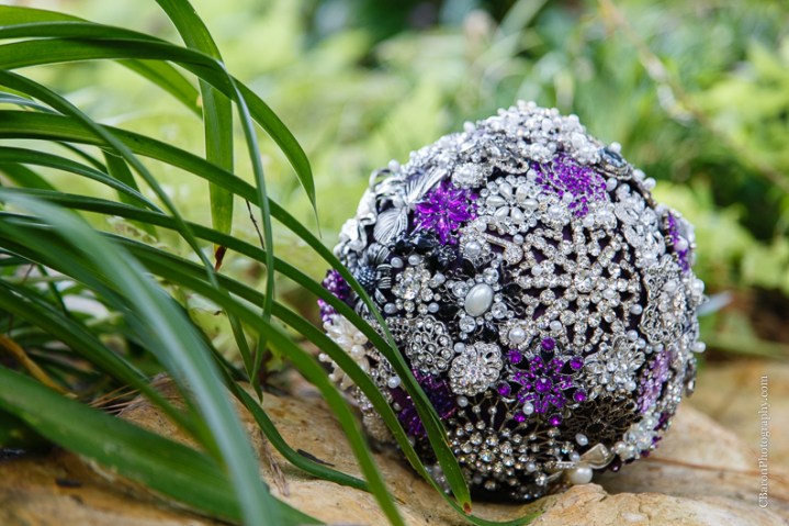 C. Baron Photography, Houston Wedding Photographer, Crystal Springs, Magnolia Texas, Magnolia Wedding Photographer, outdoor wedding, purple, red, Oleg Cassini, illusion neckline, tea length, tatoo, brooch bouquet, birdcage veil, rockabilly, edgy, sunset