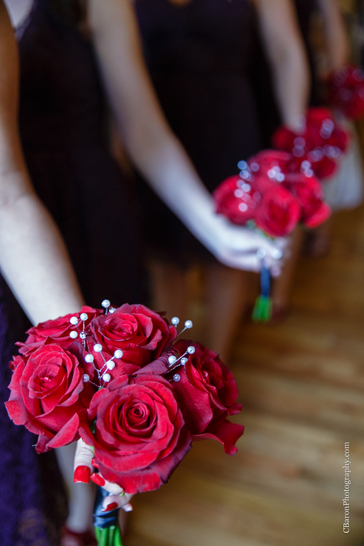 C. Baron Photography, Houston Wedding Photographer, Crystal Springs, Magnolia Texas, Magnolia Wedding Photographer, outdoor wedding, purple, red, Oleg Cassini, illusion neckline, tea length, tatoo, brooch bouquet, birdcage veil, rockabilly, edgy, sunset