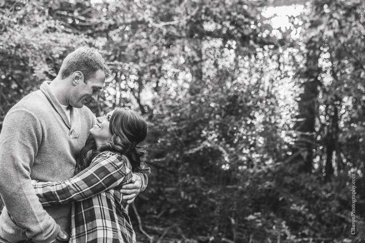 C. Baron Photography, Houston Engagement Photographer, autumn, barn, chair, chandeliers, couple, fall, flowers, rustic, spanish moss, cyclamen, hydrangeas, logs, dogs, flannel, boots, candles