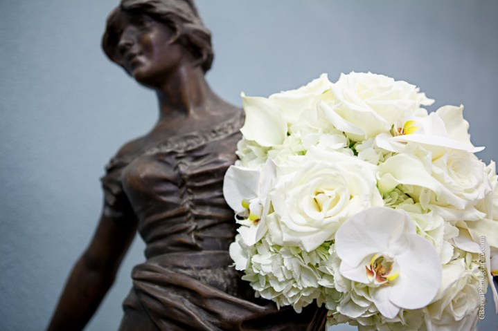 C. Baron Photography, Houston Wedding Photographer, The Gallery, couple, fire truck, HFD, black, white, white flowers, birdseed, first look, sunset, groom, bride, November, fall