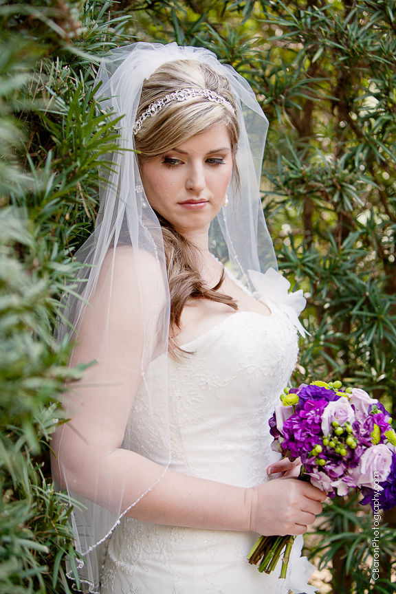 C. Baron Photography, Houston Wedding Photographer, bridals, Mercer, Spring, Texas, fitted, formals, mermaid, one strap, purple, ruffles