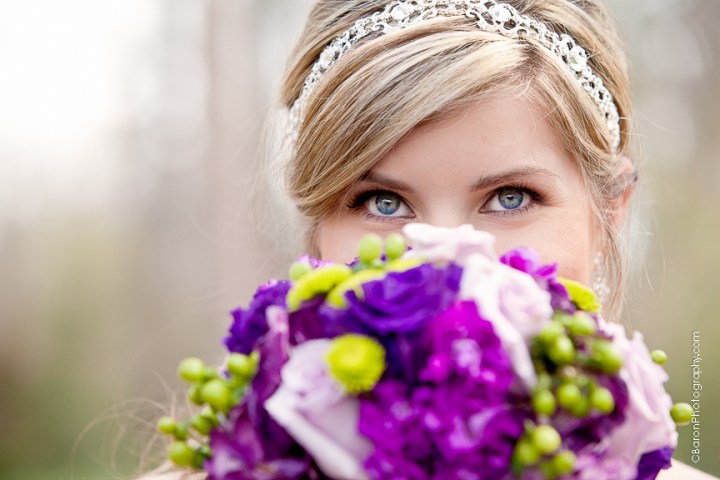 C. Baron Photography, Houston Wedding Photographer, bridals, Mercer, Spring, Texas, fitted, formals, mermaid, one strap, purple, ruffles