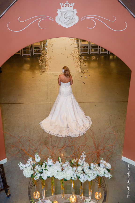 C. Baron Photography, Chateau Polonez, Houston Wedding Photographer, European style, fall, couple, bride, groom, candleabra, elegant, lace, limousine, purple, strapless gown, vow renewal, formal, water fountains, James Clifford