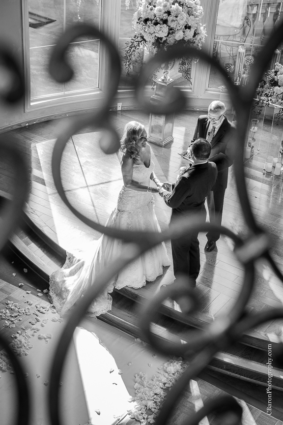 C. Baron Photography, Chateau Polonez, Houston Wedding Photographer, European style, fall, couple, bride, groom, candleabra, elegant, lace, limousine, purple, strapless gown, vow renewal, formal, water fountains, James Clifford