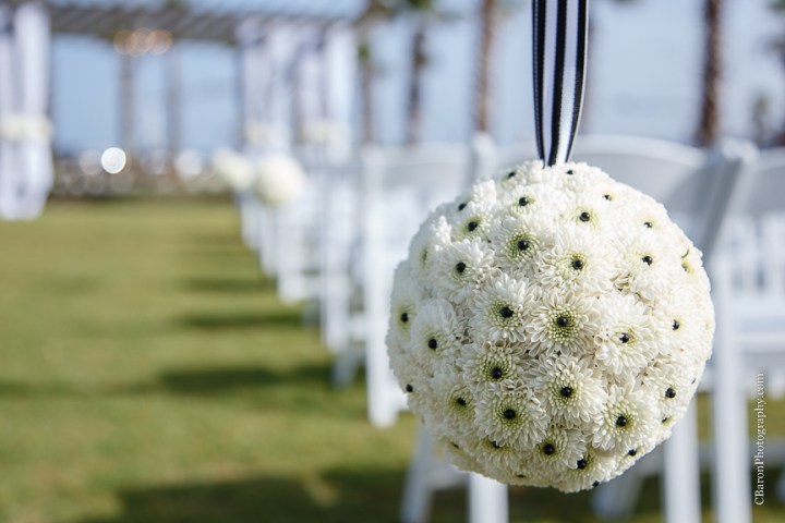 C. Baron Photography, Galveston Wedding Photographer, Hotel Galvez and Spa, beach, black, white, bride, groom, couple, Centennial Lawn, Music Hall, Downtown Blooms, Pleasure Pier, seawall, birds, sparklers, fit and flair gown, ruffles, June