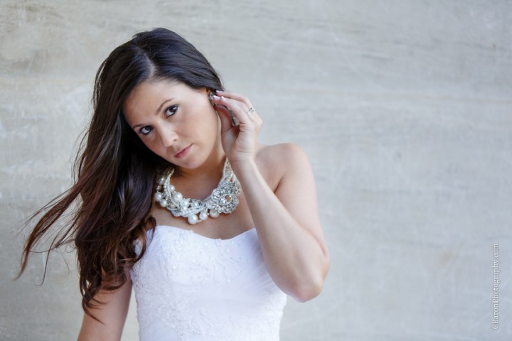 C. Baron Photography, Houston Wedding Photographer, Hilton Americas Houston, fit and flair gown, formals, ruffles, Spring, June, bridals, downtown, park, Discovery Green, marble, veil