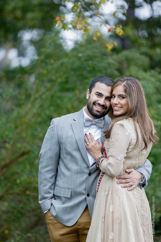 C. Baron Photography, Houston Engagement Photographer, S. Asian, couple, park, trees, Autumn, Fall, nature, Rao's, spring, outdoors