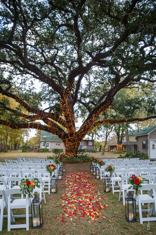 C. Baron Photography, Houston Wedding Photographer, Spring, Texas, fall, water fountain, mariachis, chandelier, outdoor wedding, outdoor ceremony, scrabble, red, roses, Floral Events, Oak Tree Manor, petals