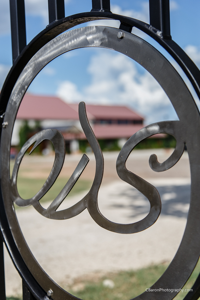 C. Baron Photography, Houston Wedding Photographer, Olde Dobbin Station, St. Mary's Catholic Church, 53 Chevy pickup truck, sparklers, 2014, country chic, first look, hot, pink, white, cowboy boots, sunglasses, strapless, ruffles, lace, cathedral veil, s'mores, stained glass, painted church, Texas, Paloma Blanca