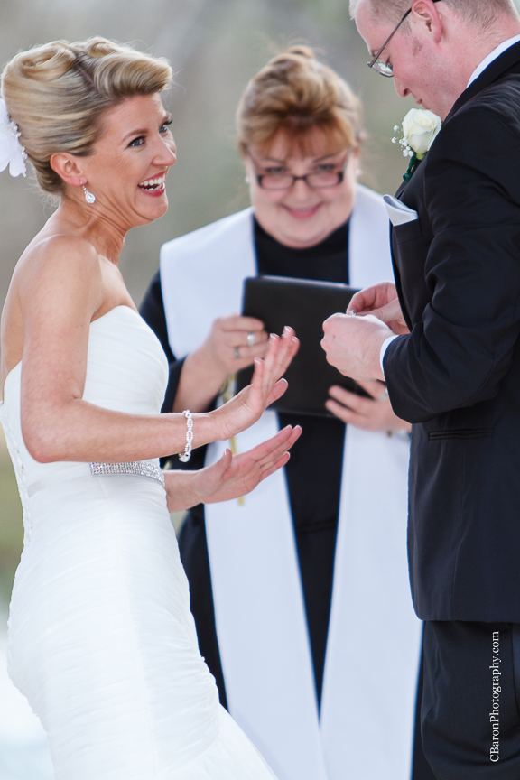 C. Baron Photography, Pecan Springs, Brookshire, Texas, Houston Wedding Photographer, Aggies, blue, brooch bouquet, bubbles, country, couple, bride, January rustic, strapless, swanky photobooth, Texas A&M, winter, groom, trees