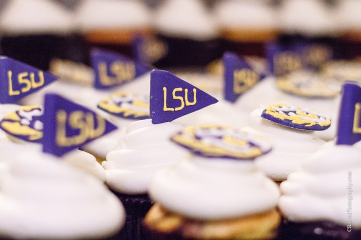 C. Baron Photography, Houston Wedding Photographer, Allure, bride, First Look, groom, Maggiano's Little Italy, St. Luke's United Methodist Church, strapless, fox stole, snow, bouquet, cathedral veil, roses, LSU, football helmet, Texas A&M, TAMU, Aggie War Hymn, cupcakes, baby's breath, classic, elegant, winter