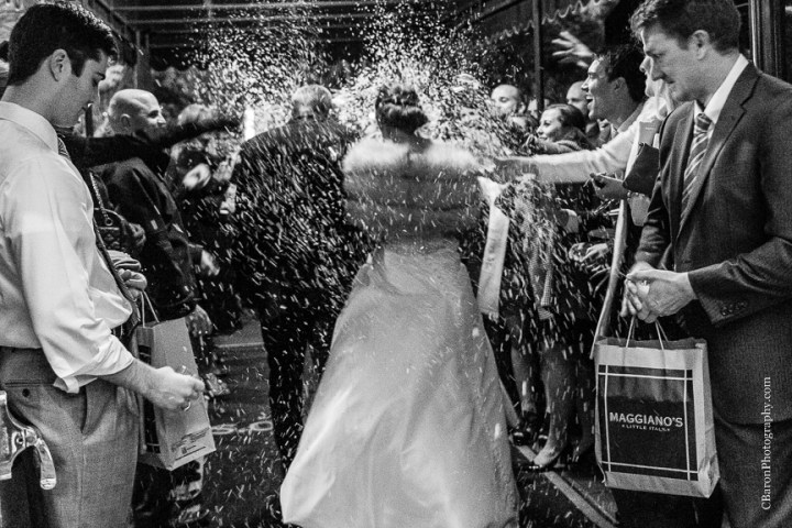 C. Baron Photography, Houston Wedding Photographer, Allure, bride, First Look, groom, Maggiano's Little Italy, St. Luke's United Methodist Church, strapless, fox stole, snow, bouquet, cathedral veil, roses, LSU, football helmet, Texas A&M, TAMU, Aggie War Hymn, cupcakes, baby's breath, classic, elegant, winter