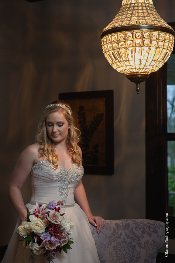 C. Baron Photography, Houston Wedding Photographer, Tomball Wedding Photographer, Texas, bridals, elegant, Chandelier Grove, chandeliers, Allure Bridal