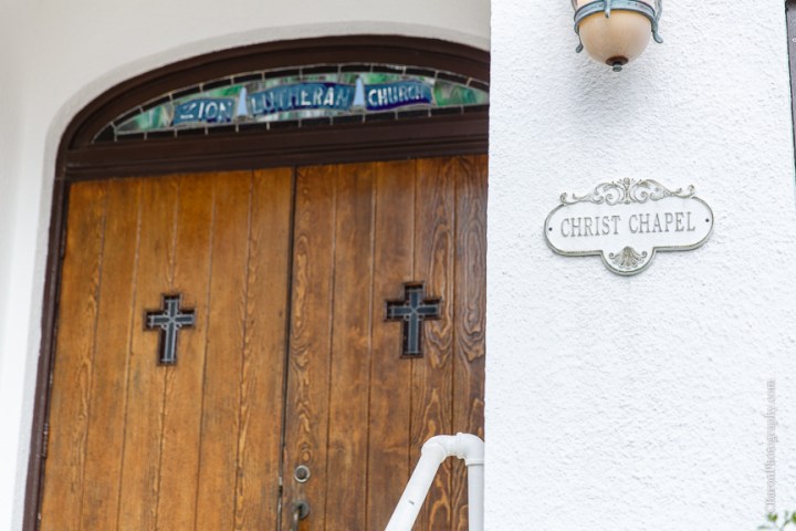 C. Baron Photography, Christ Chapel, Aston Villa, Galveston Wedding Photographer, Houston Wedding Photographer, Galveston Historical Foundation, Four Points by Sheraton, roses, hydrangeas, white, blue, bride, groom, couple, veil, church bell, chandelier, La Kings, strapless gown, Justin Alexander, March