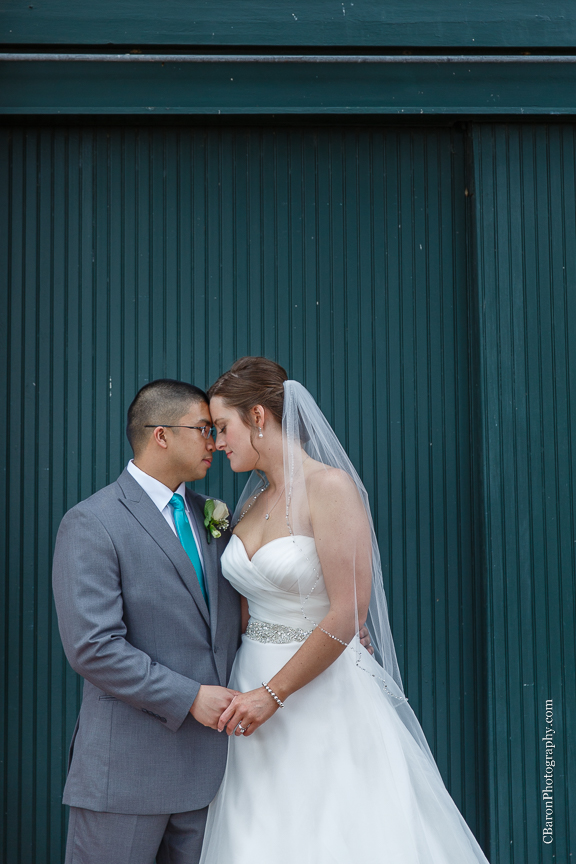 C. Baron Photography, Christ Chapel, Aston Villa, Galveston Wedding Photographer, Houston Wedding Photographer, Galveston Historical Foundation, Four Points by Sheraton, roses, hydrangeas, white, blue, bride, groom, couple, veil, church bell, chandelier, La Kings, strapless gown, Justin Alexander, March