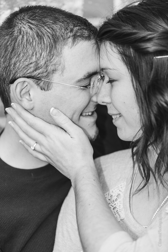 C. Baron Photographer, Old Town Spring, Houston Engagement Photographer, Woodlands Wedding Photographer, Aggies, engagement, couple, Texas A&M, TAMU, winter, puddles, Texas