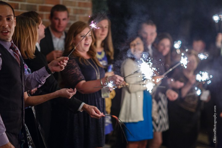 C. Baron Photography, Houston Wedding Photographer, Shirley Acres, couple, first look, bride, groom, red, roses, sparklers, Alfred Angelo, veil, bouquet, garden, garden wedding, sunset, Swanky Photobooth, Texas