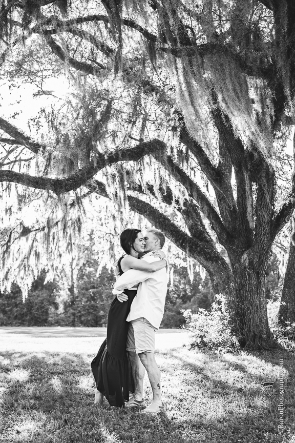 Brazos Bend; Brenham Wedding Photographer; C. Baron Photography; Engagement; Fort Bend County; Houston wedding PHotographer; Live Oak; Nature; Park; Spanish Moss; Spring; couple; 