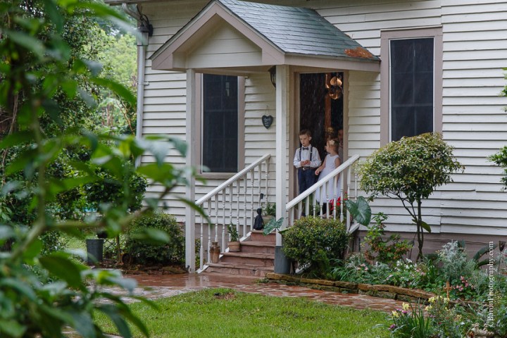 Aggie; Aggie Ring Cake; Astilbe; Ball gown; C. Baron Photography; Gold; Houston Wedding Photographer; Ivory; Live Oak; Oak Tree Manor; Pink; Rainy; Spring; Strapless; Texas; Umbrellas; Vintage; Wedding; Woodlands Wedding Photographer; ceremony; cord ceremony; outdoor; reception; roses;