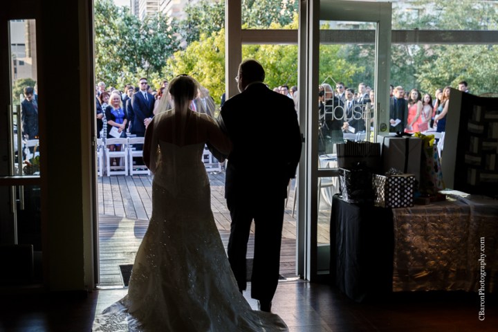 2014, black C. Baron Photography, Discovery Green, dountown, fall, bubbles, Hilton Americas, Houston, Houston Wedding Photographer, October, park, strapless, Texas, The Grove, Treehouse, white metallic, Oleg Cassini