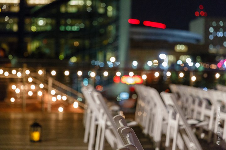 2014, black C. Baron Photography, Discovery Green, dountown, fall, bubbles, Hilton Americas, Houston, Houston Wedding Photographer, October, park, strapless, Texas, The Grove, Treehouse, white metallic, Oleg Cassini