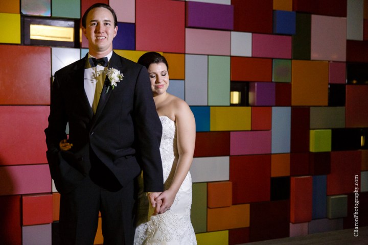 2014, black C. Baron Photography, Discovery Green, dountown, fall, bubbles, Hilton Americas, Houston, Houston Wedding Photographer, October, park, strapless, Texas, The Grove, Treehouse, white metallic, Oleg Cassini