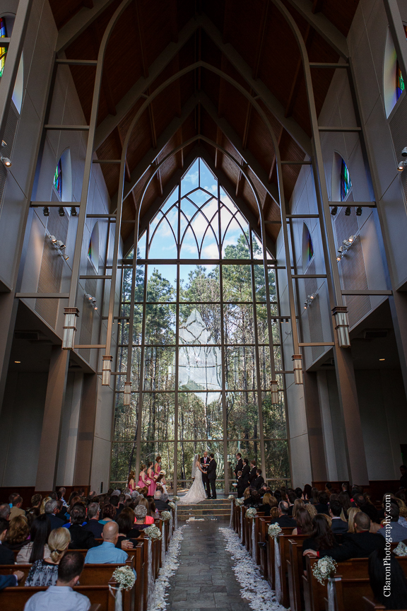 Arnold Course; Blush; Brickhouse Bridal; C. Baron Photography; Chapel in the Woods; DJ Dave Productions; Dusty Rose; Elegant; Floral Events; strapless; March; Pink; Spring; Texas; Woodlands Church; Houston Wedding Photographer; Woodlands Country Club; Woodlands Wedding Photographer; beaded; empire waist; fitted; lace; 