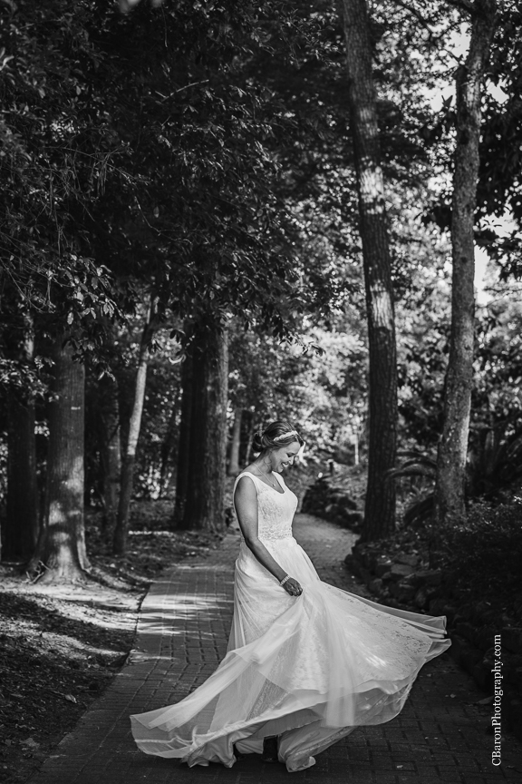 Bridals; C. Baron Photography; Formals; Gardens; Houston Wedding Photographer; Lace; Nature; Spring; Strap; Texas; Tulle; cowboy boots; outdoors; woodlands wedding photographer; 