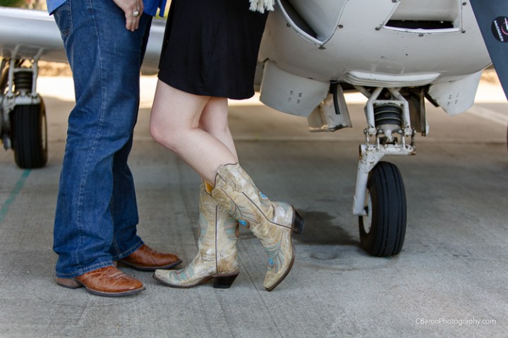 2014; Airplane; Airport; Airstrip; C. Baron Photography; Couple; Engagement; Engagement Photographer; Fall; Houston; Houston Wedding Photographer; Plane; Texas; Travel; 