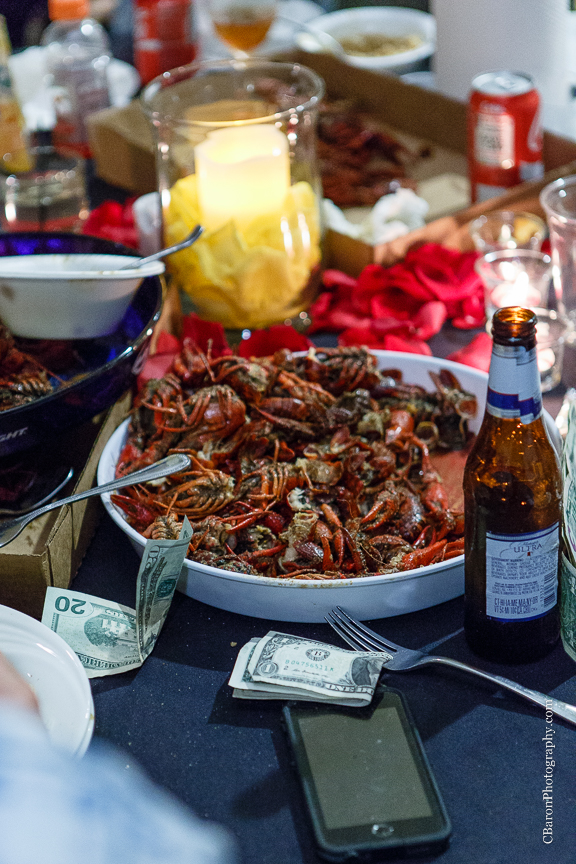 Bride; C. Baron PHotography; Ceremony; Crawfish boil; Cypress; Family; Groom; Houston; Houston National Golf Course; Houston Wedding Photographer; Intimate; Repka's; Simple; Sterling Country Club; Strapless; Texas; Wedding; 