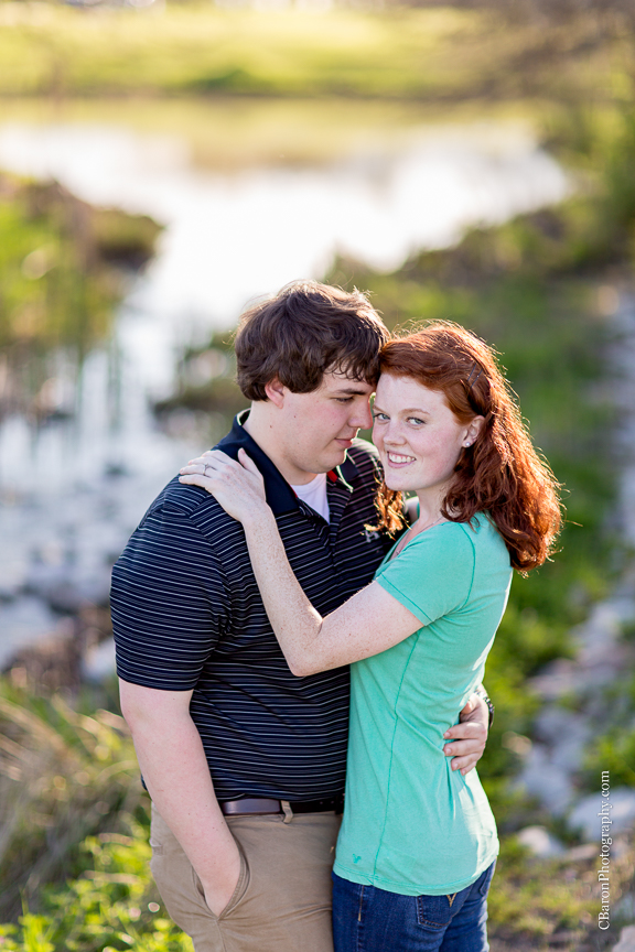 Aggies; C. Baron Photography; Campus; Century Tree; College Station; College Station Engagement; College Station Wedding Photographer; Couple; Dixie Chicken; Houston Wedding Photographer; Northgate; Park; Spring; Texas; Texas A&M; bottle cap Alley; ducks; nature;
