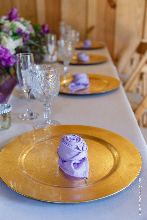 Bride; Couple; Cystal Springs; Groom; Houston Wedding Photographer; Magnolia; Purple; Springs Events; Texas; Wedding; Woodlands Wedding PHotographer; candles; crystal chandeliers; elegant; lavendar; lilac; outdoor ceremony;