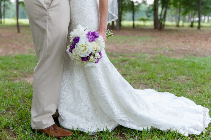 Bride; Couple; Cystal Springs; Groom; Houston Wedding Photographer; Magnolia; Purple; Springs Events; Texas; Wedding; Woodlands Wedding PHotographer; candles; crystal chandeliers; elegant; lavendar; lilac; outdoor ceremony;