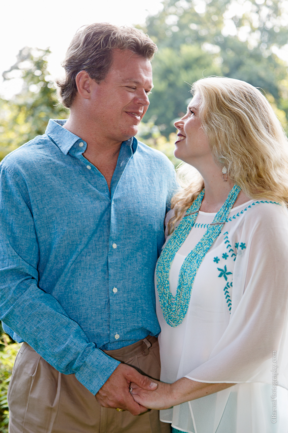 C. Baron Photography; Engagement; Houston; Houston Engagement Photographer; Texas; Woodlands Wedding Photographer; couple; creek; nature; park; sunset; trees; 