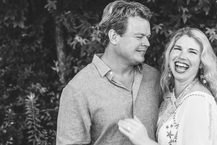 C. Baron Photography; Engagement; Houston; Houston Engagement Photographer; Texas; Woodlands Wedding Photographer; couple; creek; nature; park; sunset; trees; 