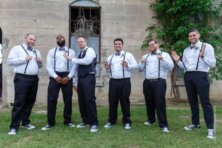 Houston Wedding Photographer; Olde Dobbin Station. Texas Wedding PHotographer; Texas; Woodlands Wedding Photographer; c. Baron Photography; first look; handerchief hem; lavendar; navy; outdoor ceremony; purple; shoe game; sparklers; wedding; white; 