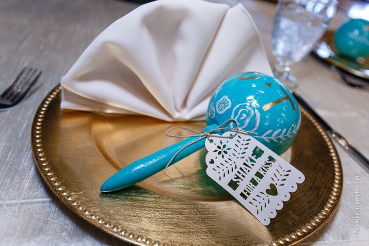 Agave Brothers; Agave Estates; Agave Real; Agave Road; C. Baron Photography; Dad's first look; First Look; Houston Wedding Photographer; Katy; Katy Wedding Photographers; Mediterranean; Papel picado; Texas; blue; bubbles; elegant; maracas; mariachis; outdoor ceremony; summer; tiffany blue; 