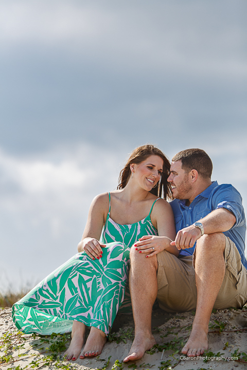 2014; Beach; C. Baron photography; Engagement; Galveston; Galveston Wedding; Houston Wedding Photographer; Jetties; Surf; Texas; afternoon; october; sand dunes; 