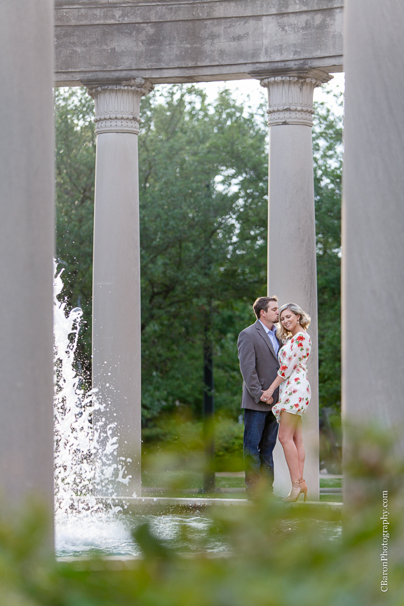 2014; April; C. Baron Photography; Columns; Couple; Engagement; Hotel ZaZa; Houston wedding Photographer; Med Center; Museum District; Texas;