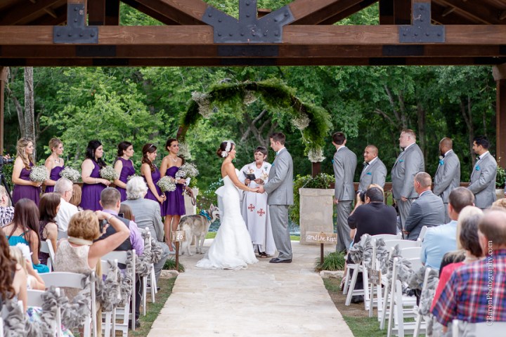 2014; Brookshire; C. Baron Photography; Houston Wedding Photographer; May; Pecan Springs; Texas; Wedding; balloons; blue; cupcakes; first look; outdoor ceremony; purple; strapless; 