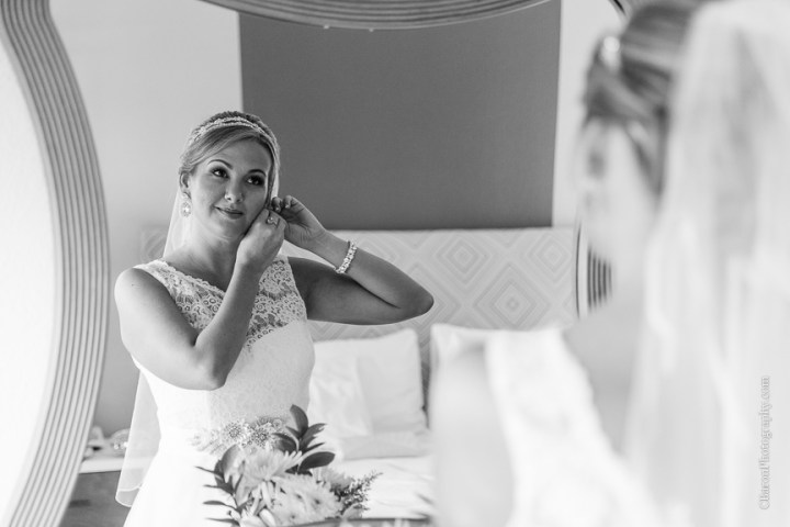 Bride; Dad's first look; Galveston; Galveston Historical Foundation; Galveston Wedding Photographer; Groom; Oldest German Church; St. Joseph's Church; Summer; Texas; The Strand; The Trolley Station; Wedding band; couple; grey; silver; 