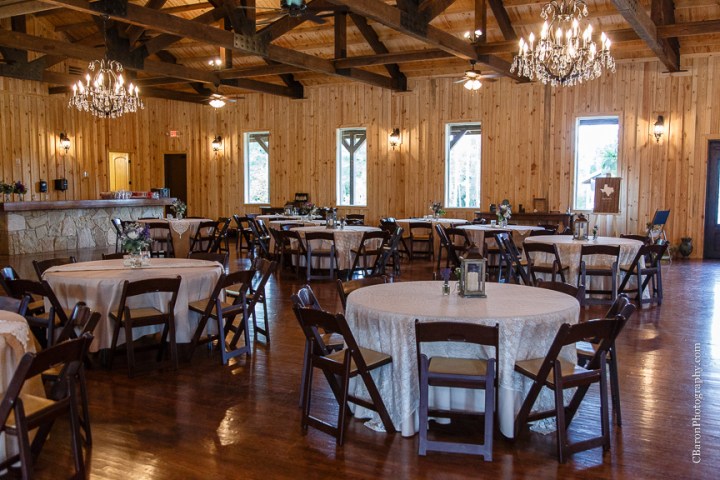 Burlap; C. Baron Photography; Chandelier; Crystal Spings; Groom; Houston Wedding Photographer; Lace; Magnolia; Outdoor Ceremony; Summer; Texas; The Springs Events; Wedding; baby's breath; bride; couple; cowboy boots; purple; reception; woodlands wedding photographer; 