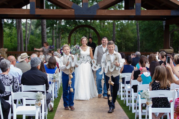 Burlap; C. Baron Photography; Chandelier; Crystal Spings; Groom; Houston Wedding Photographer; Lace; Magnolia; Outdoor Ceremony; Summer; Texas; The Springs Events; Wedding; baby's breath; bride; couple; cowboy boots; purple; reception; woodlands wedding photographer; 