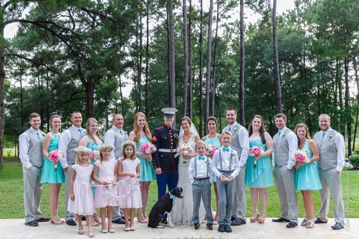 Border Collie; Bride; C. Baron Photography; Couple; Crystal Springs; Dress Blues; Groom; Houston Wedding Photographer; Indoor ceremony; Keyhole back; Marines; Northall; Pink; Raining; Shabby Chic; Spring Wedding Photographer; Swanky Photobooth; USMC; Vintage; Woodlands Wedding Photographer; aqua; bubbles; burlap; lace; pennants; shoe game; summer; 