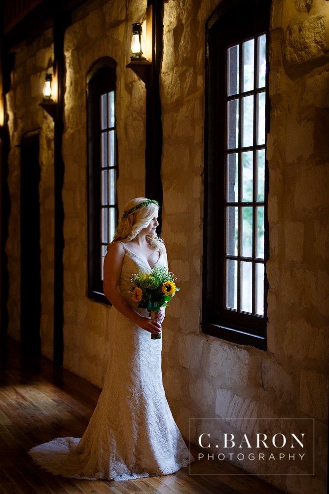 C. Baron Photography; Crown; Crystal Springs; Lace; Natural; Woodlands Wedding Photographer; bridals; sunflowers; 