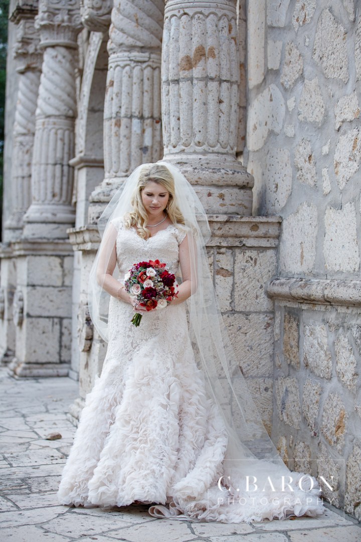 Bridals; C. Baron Photography; Formals; Houston Wedding PHotographer; Northwest Forest Conference Center; blush; champagne colored; 